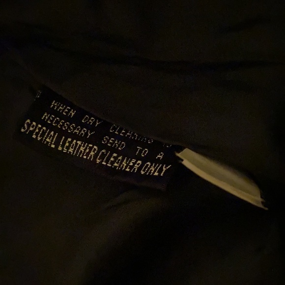 Chia  Leather Jacket 90’s - Picture 5 of 6